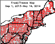 Frost/freeze