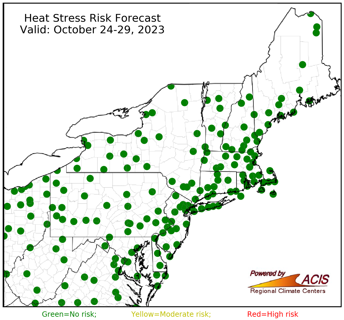 heatstress forecast