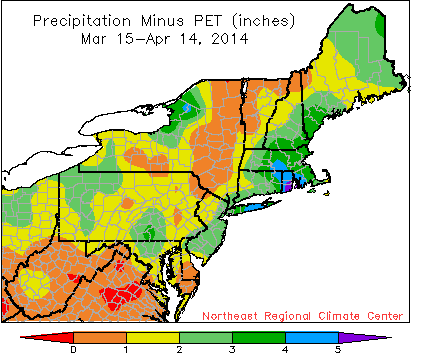 rain deficit