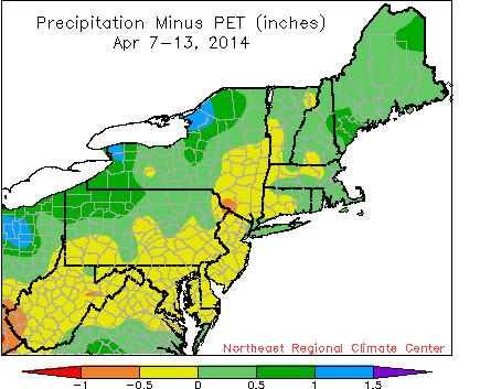 rain deficit