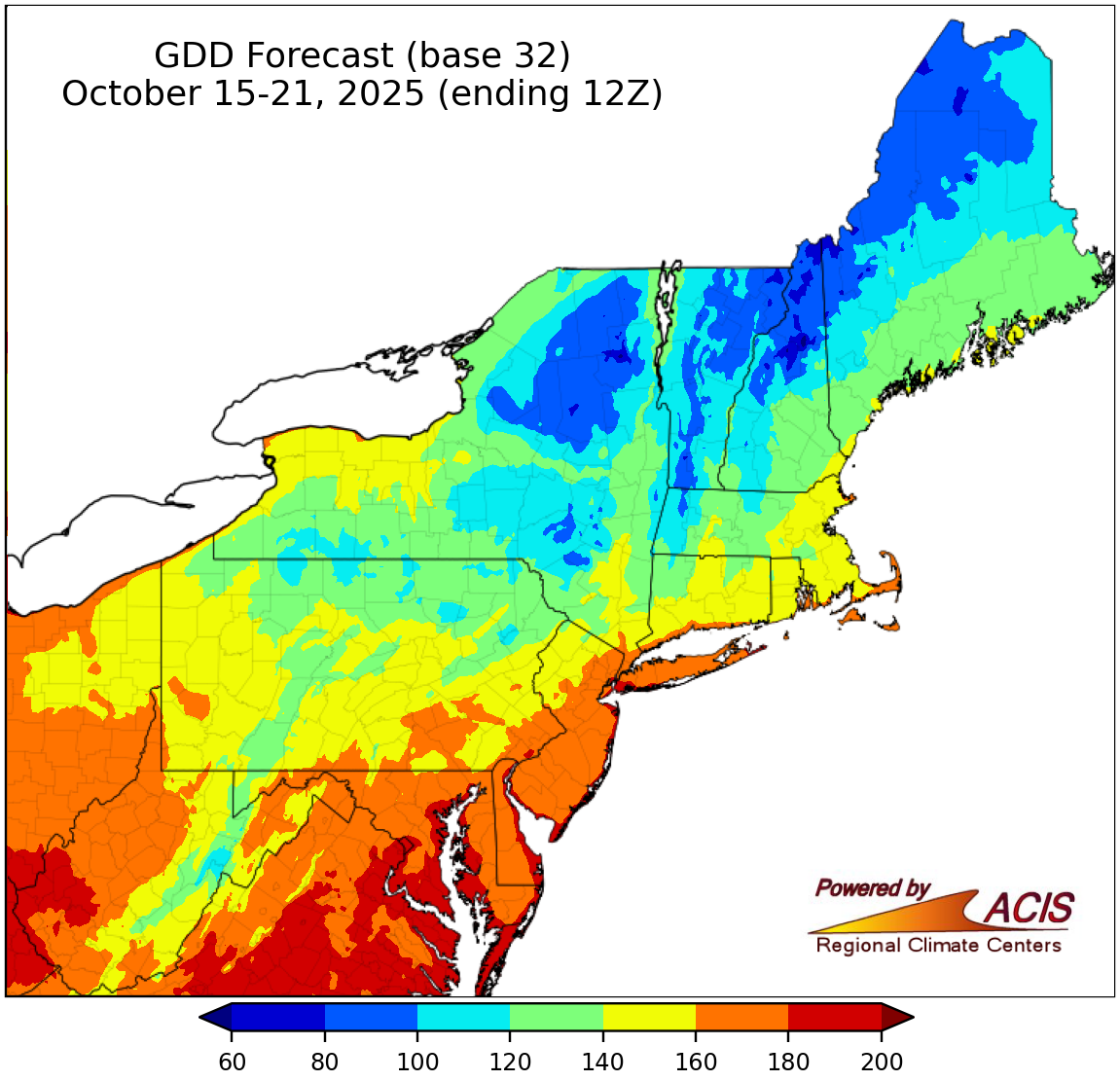 gdd32 forecast