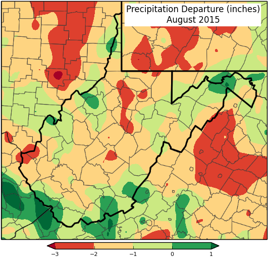 Local Hydrology Page for National Weather Service Charleston, WV