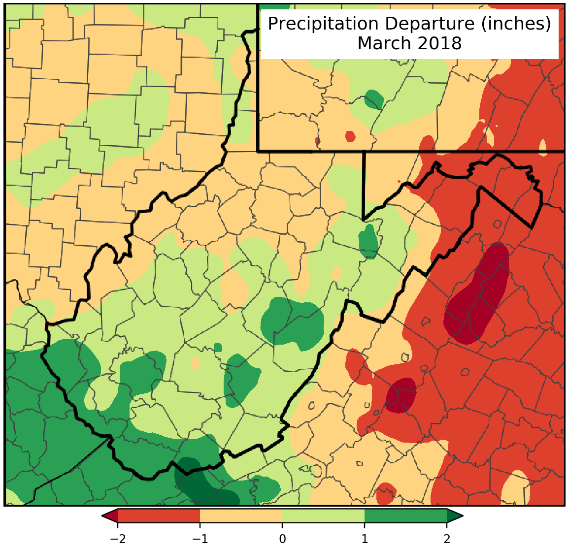 Local Hydrology Page for National Weather Service Charleston, WV