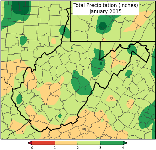 Monthly Precipitation Total Monthly Precipitation Total