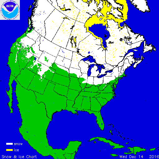 current snow cover
