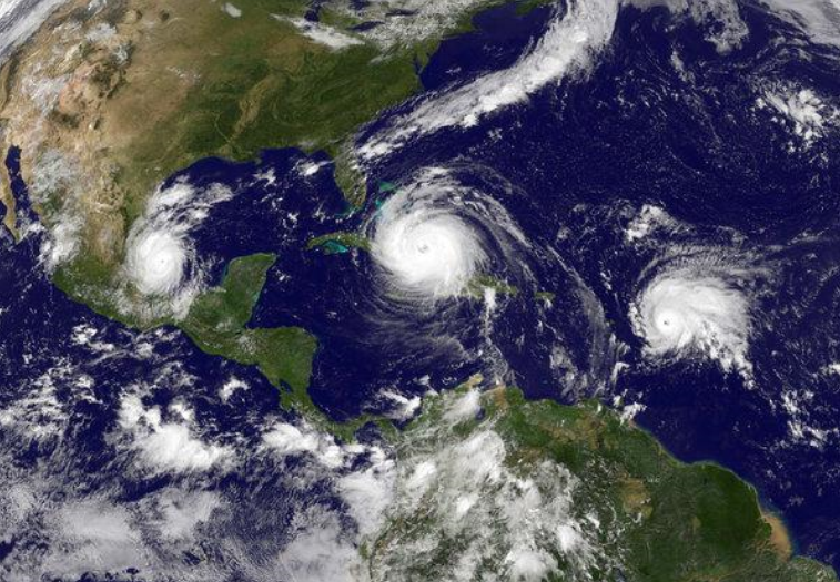 three hurricanes