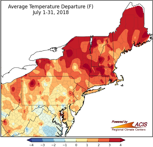 July temp map