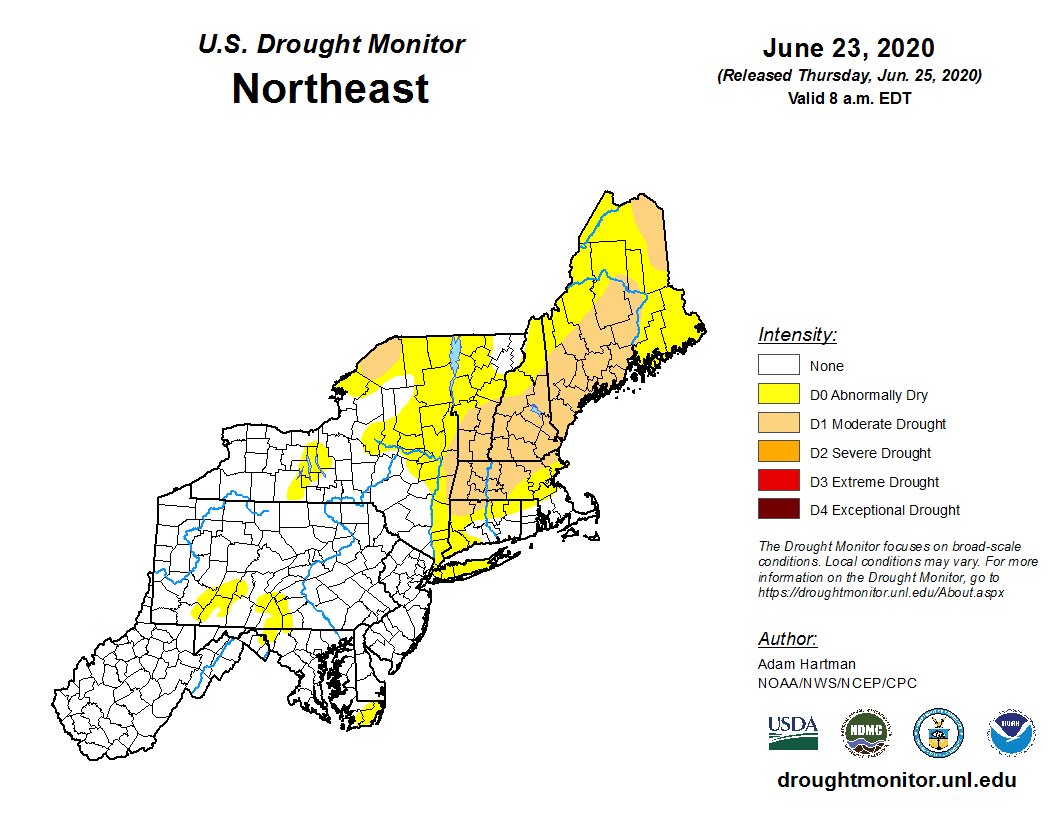 drought monitor map