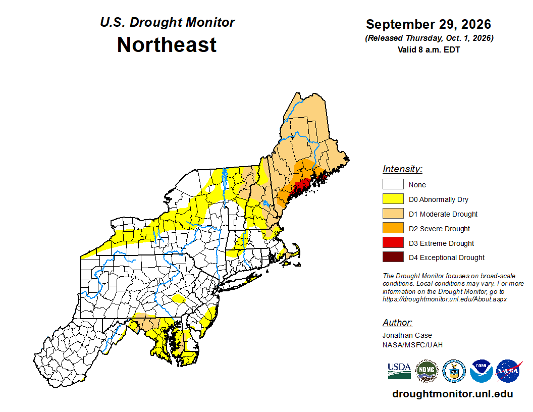 USDM map
