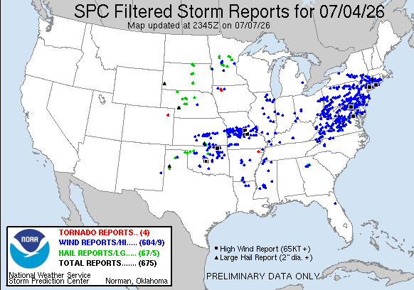 severe wx map