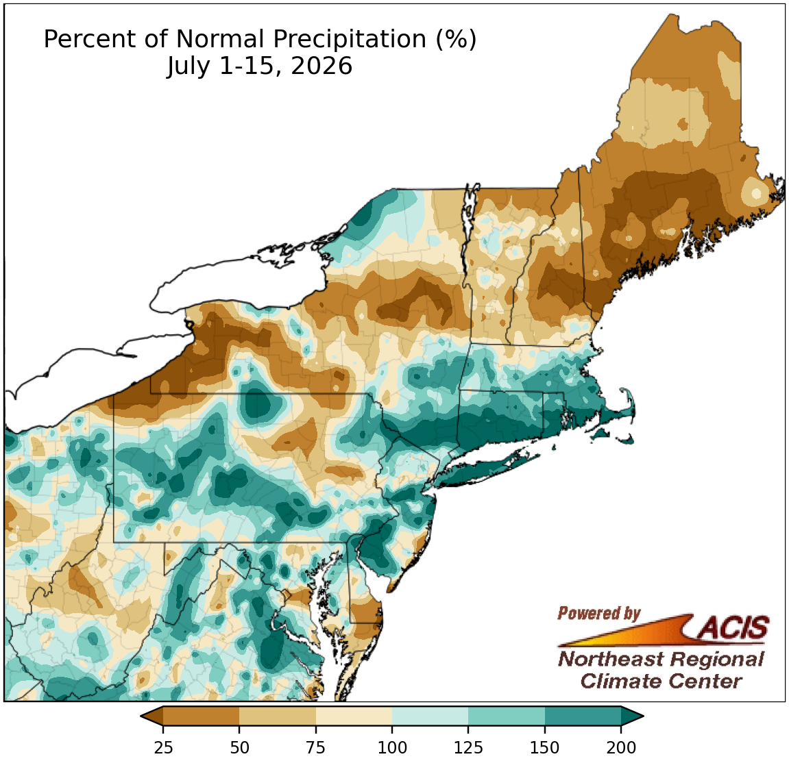 mid-July pdpt map