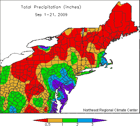 sept precip map