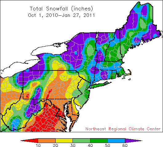 snow total map