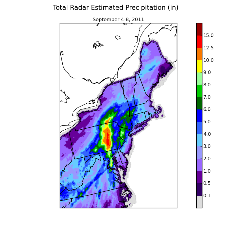 lee radar precip map