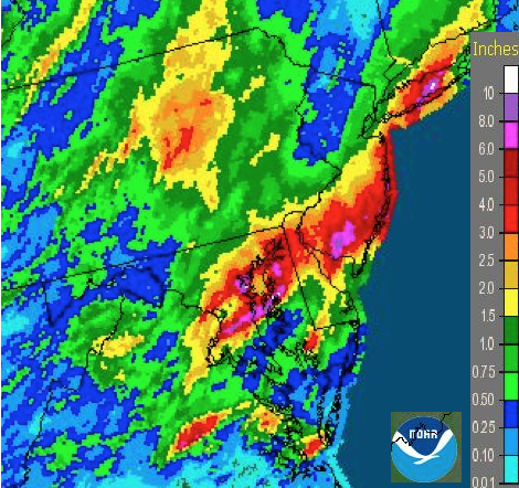 aug 13 record rain map