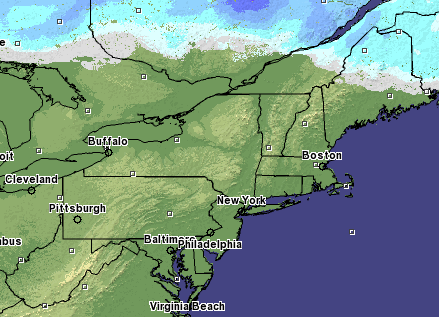 current snow cover