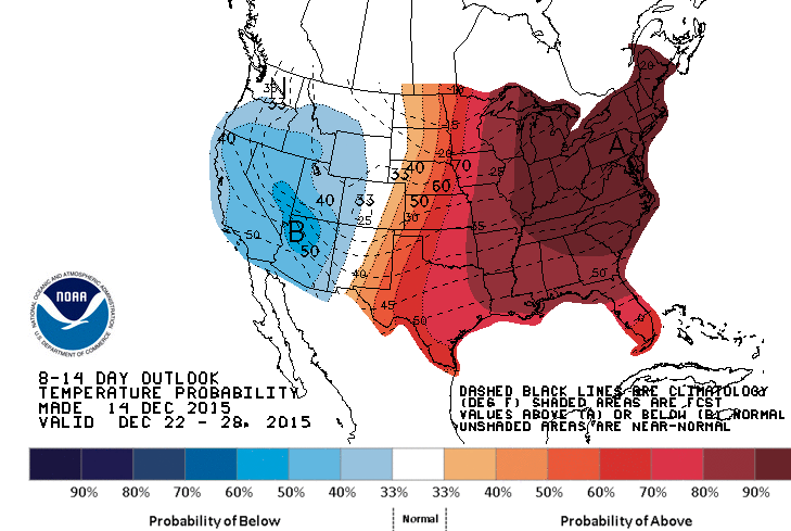 temp outlook