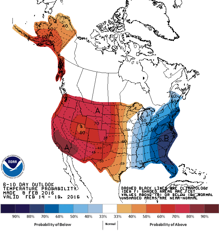 cpc temp outlook map