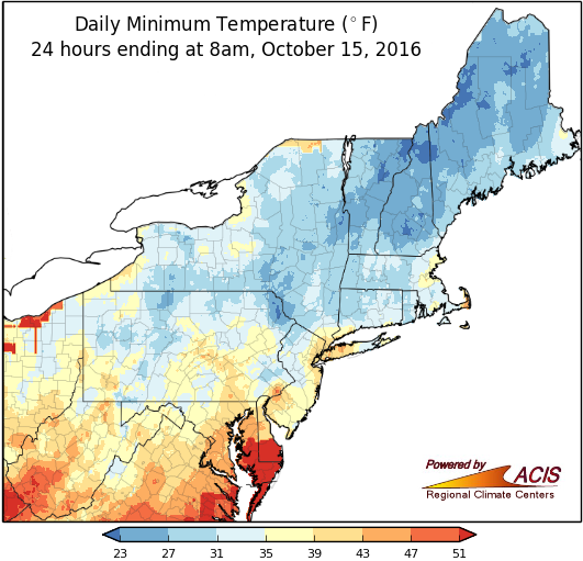 oct 15 in temp map