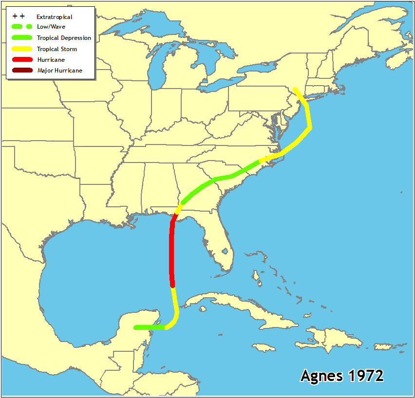 Agnes track map