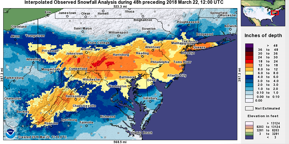 snowfall map