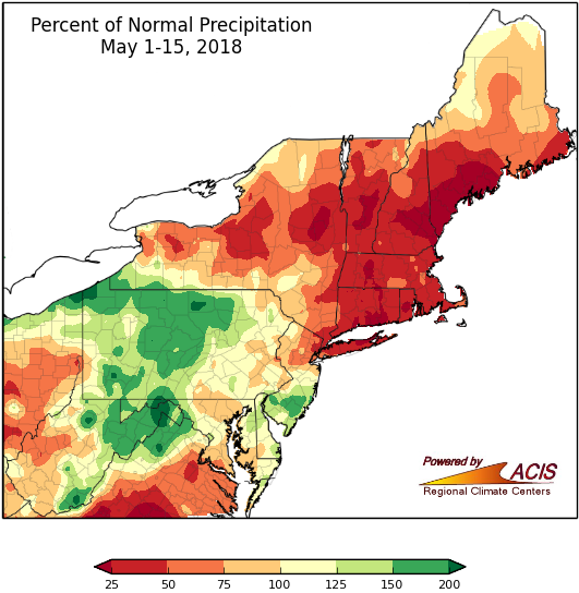 mid-May precip map