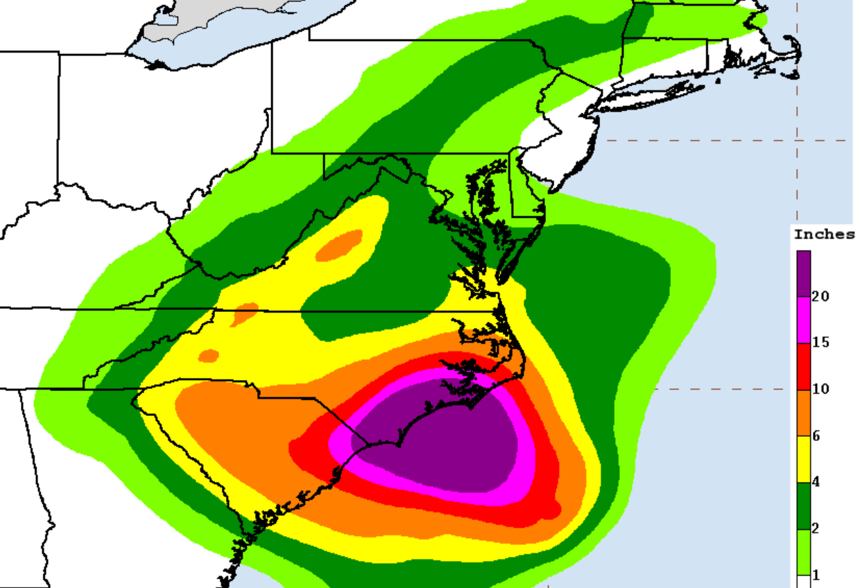 QPF map