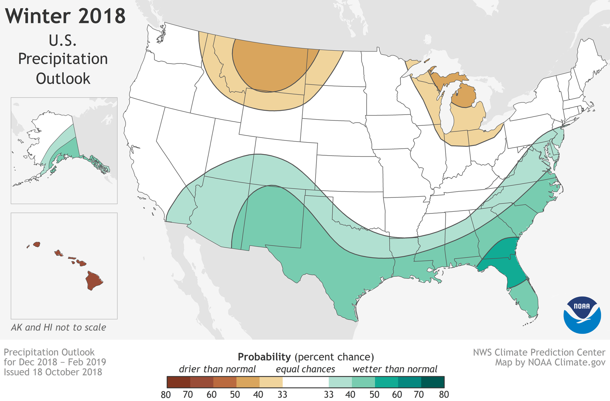 winter precip outlook map