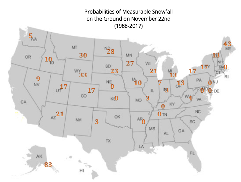 Probabilities Map