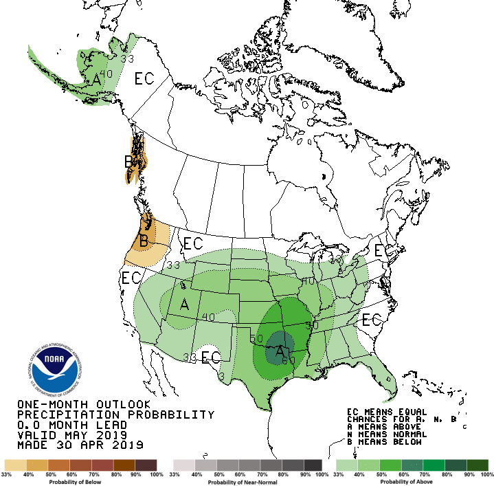 may precip outlook map