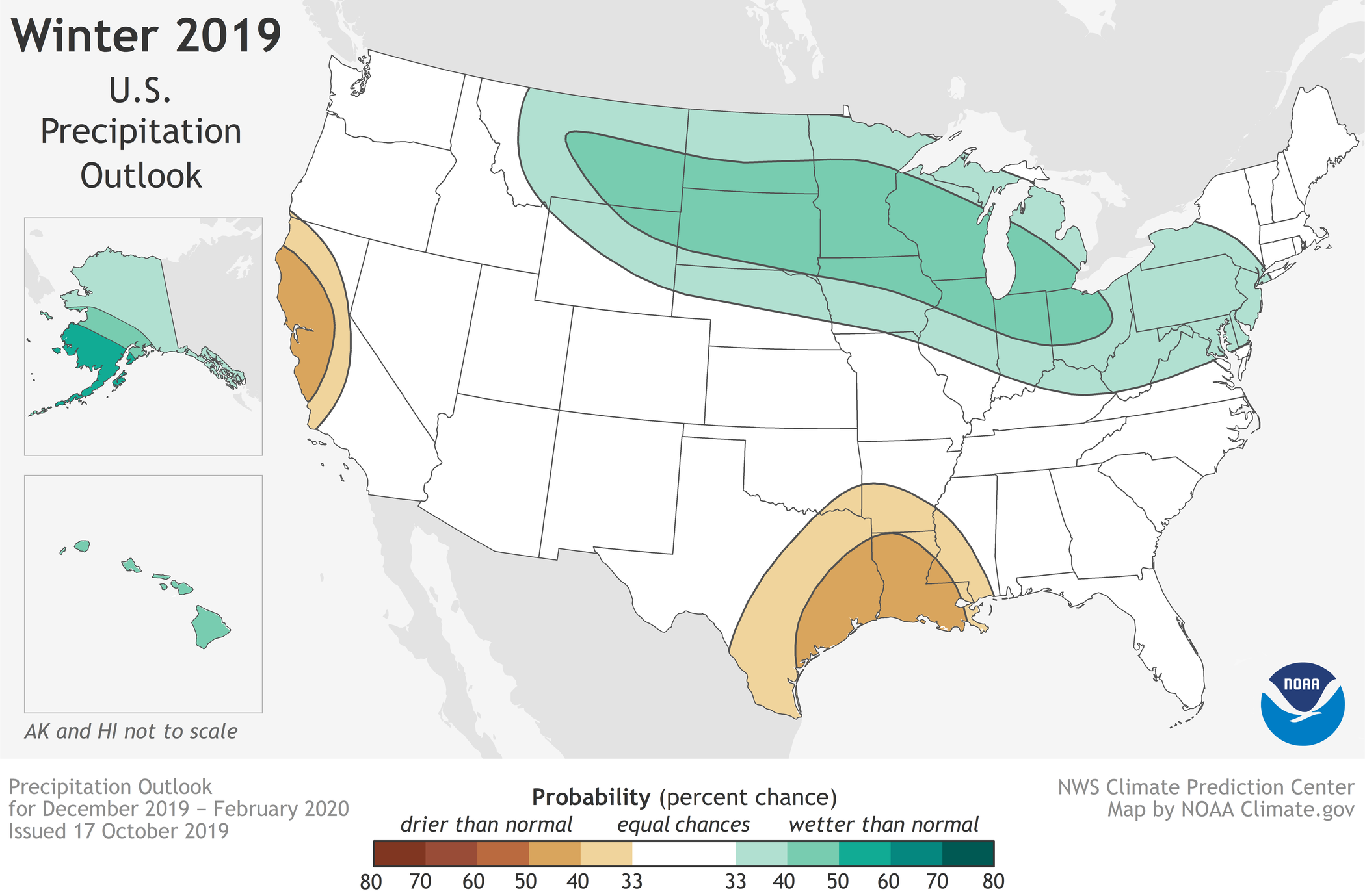 winter precip outlook map