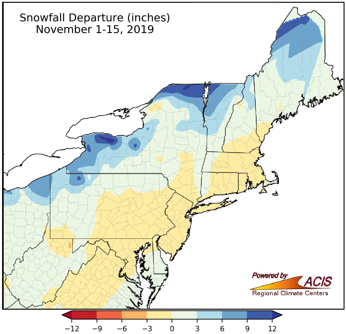 snow map