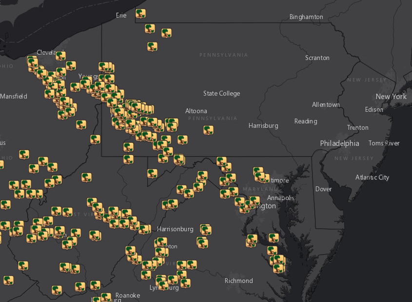 storm report map