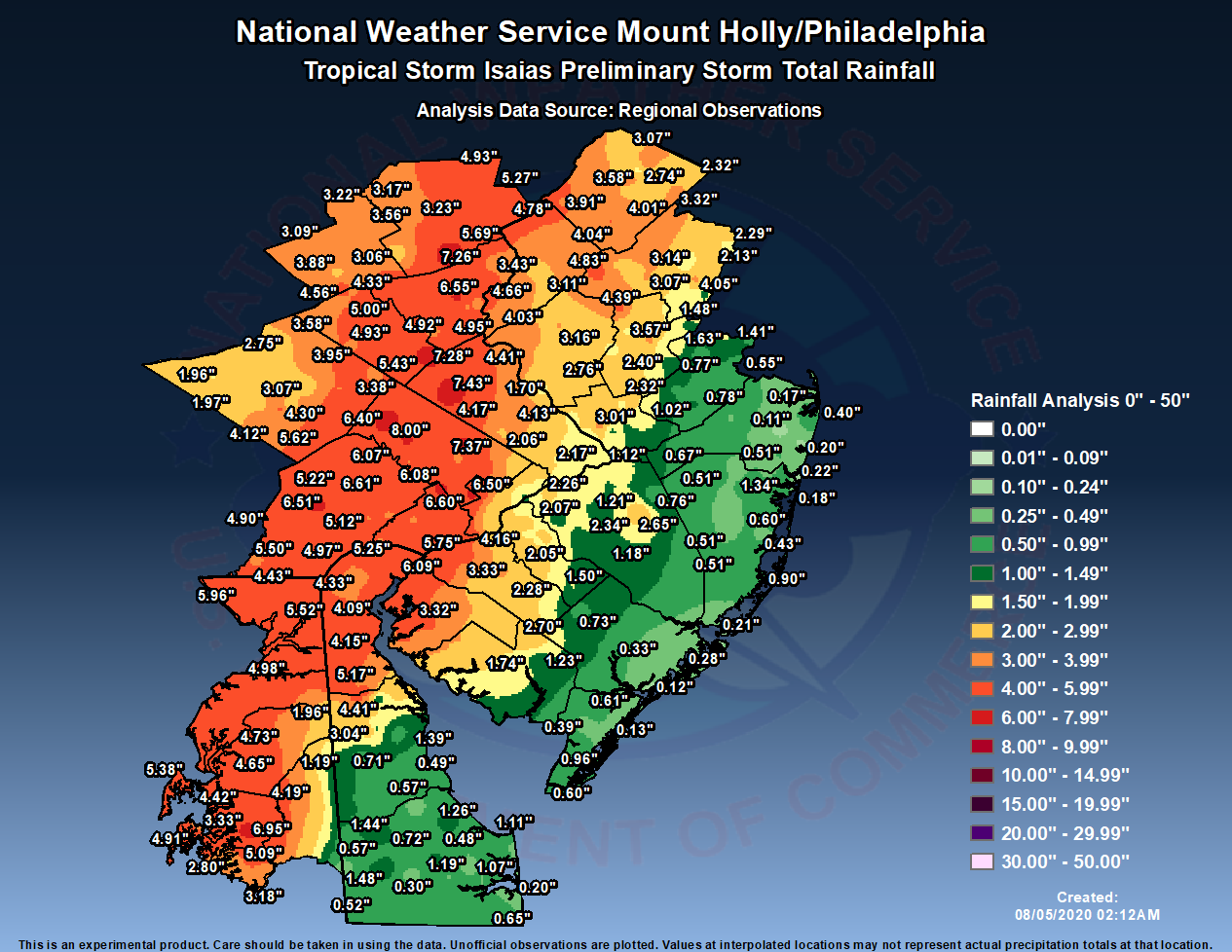 rain map