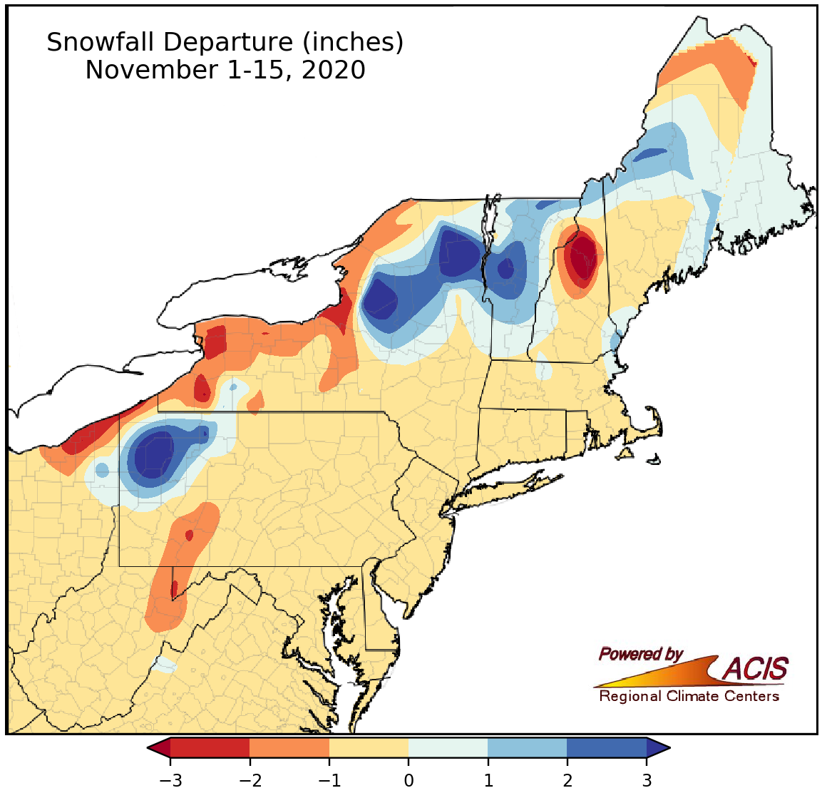 snow map