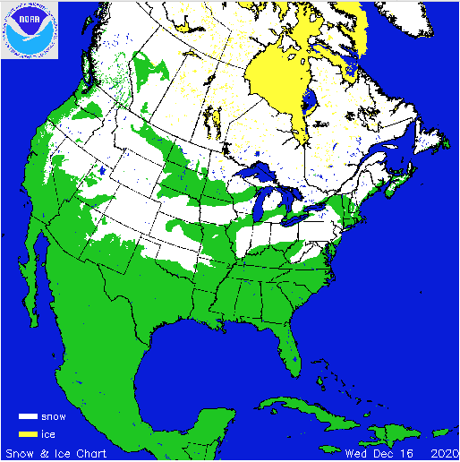 snow map