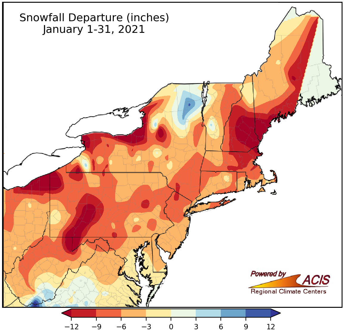 snow map