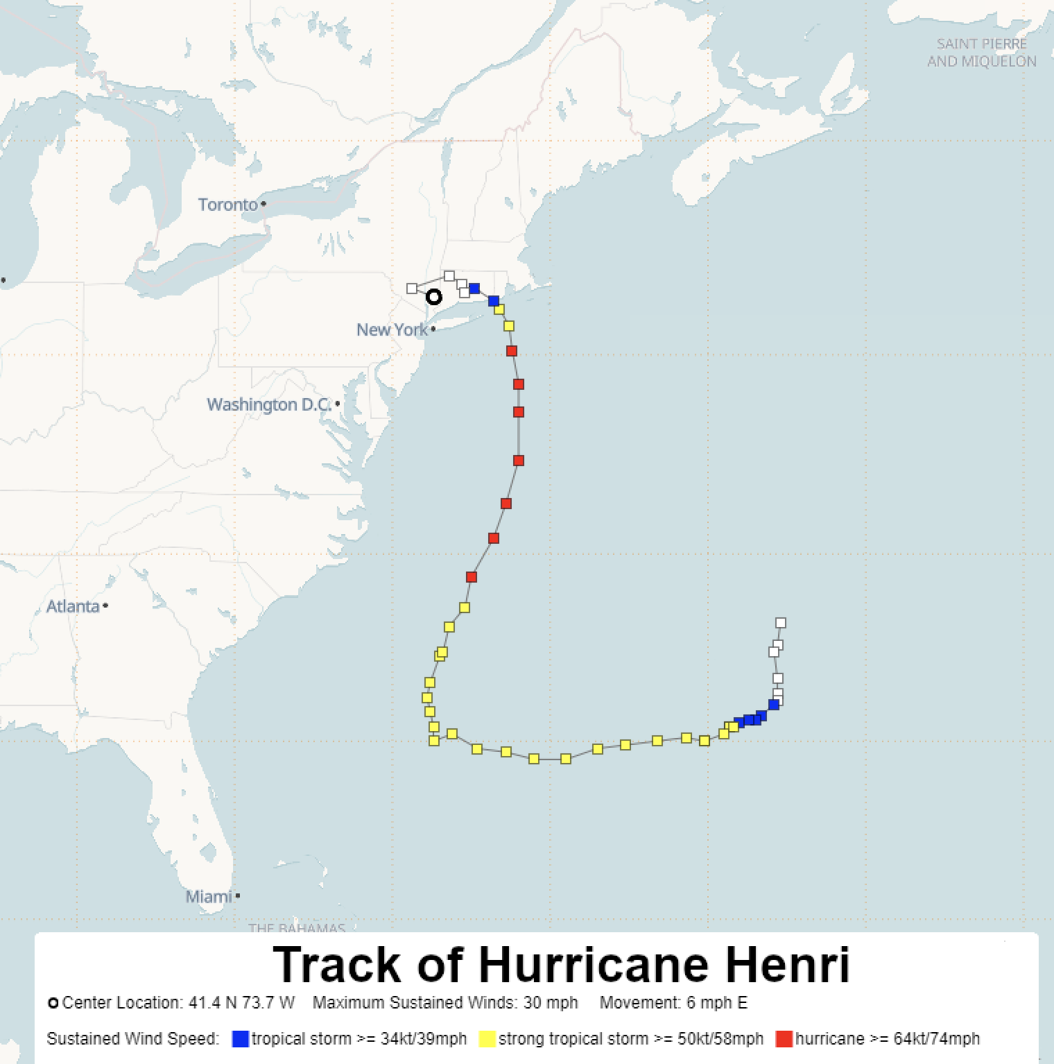 Henri map