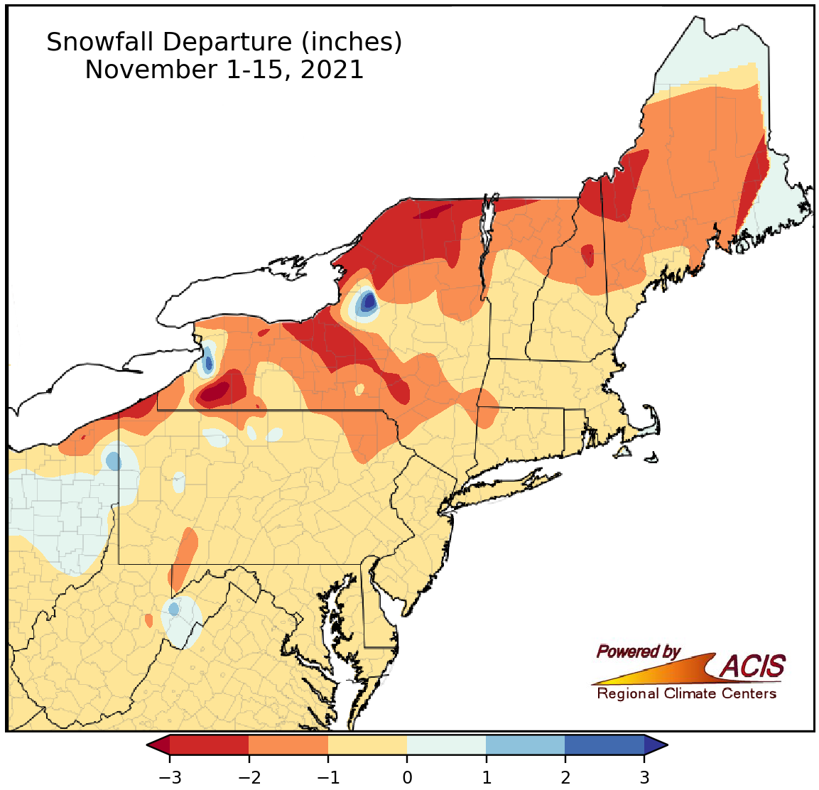 snow map