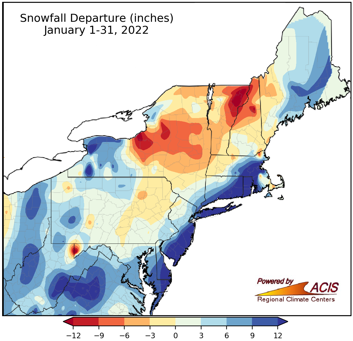 snow map