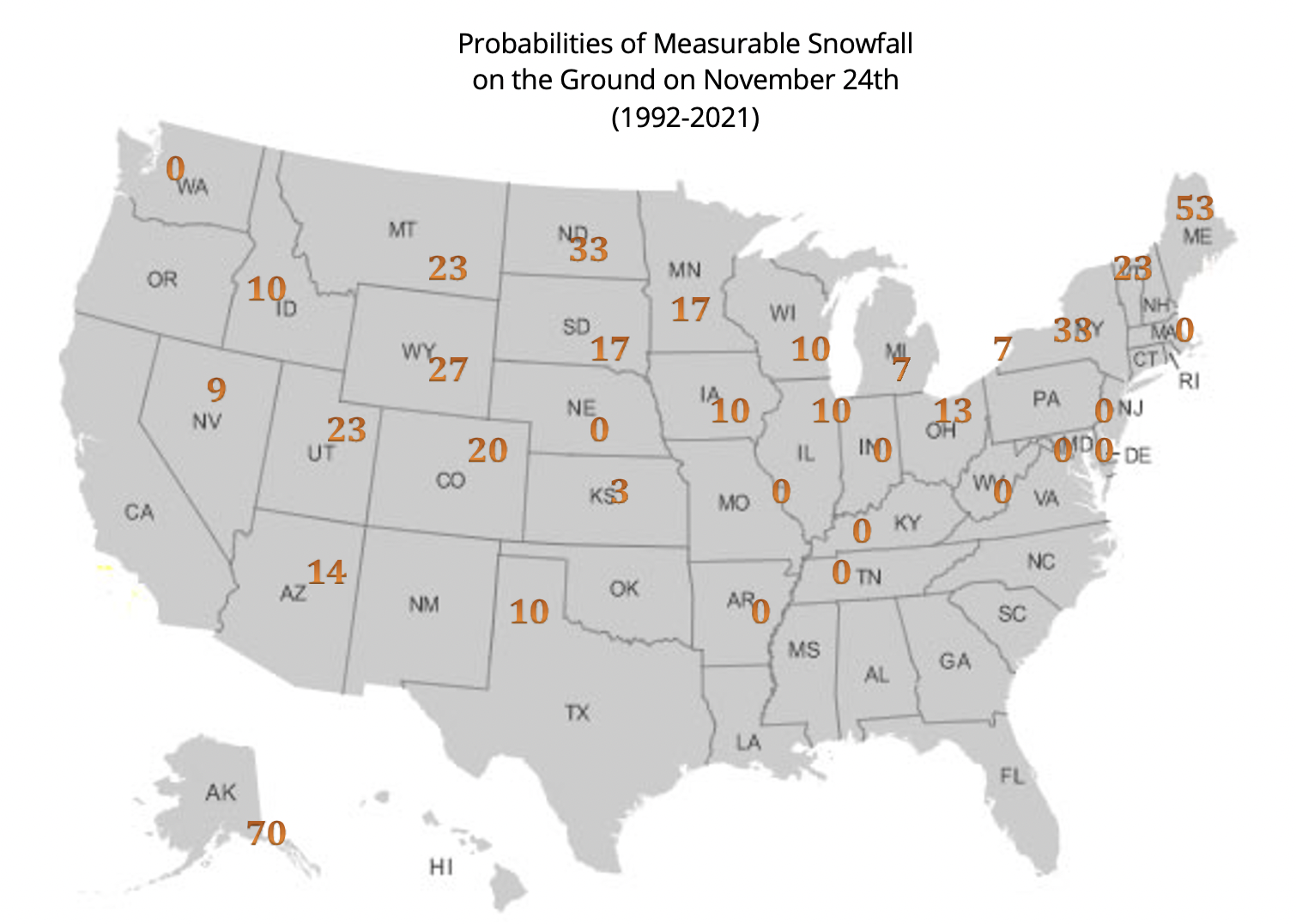 Probability map