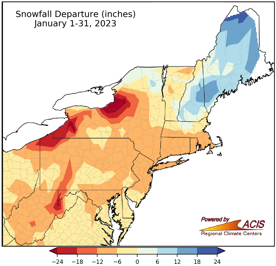 snow map