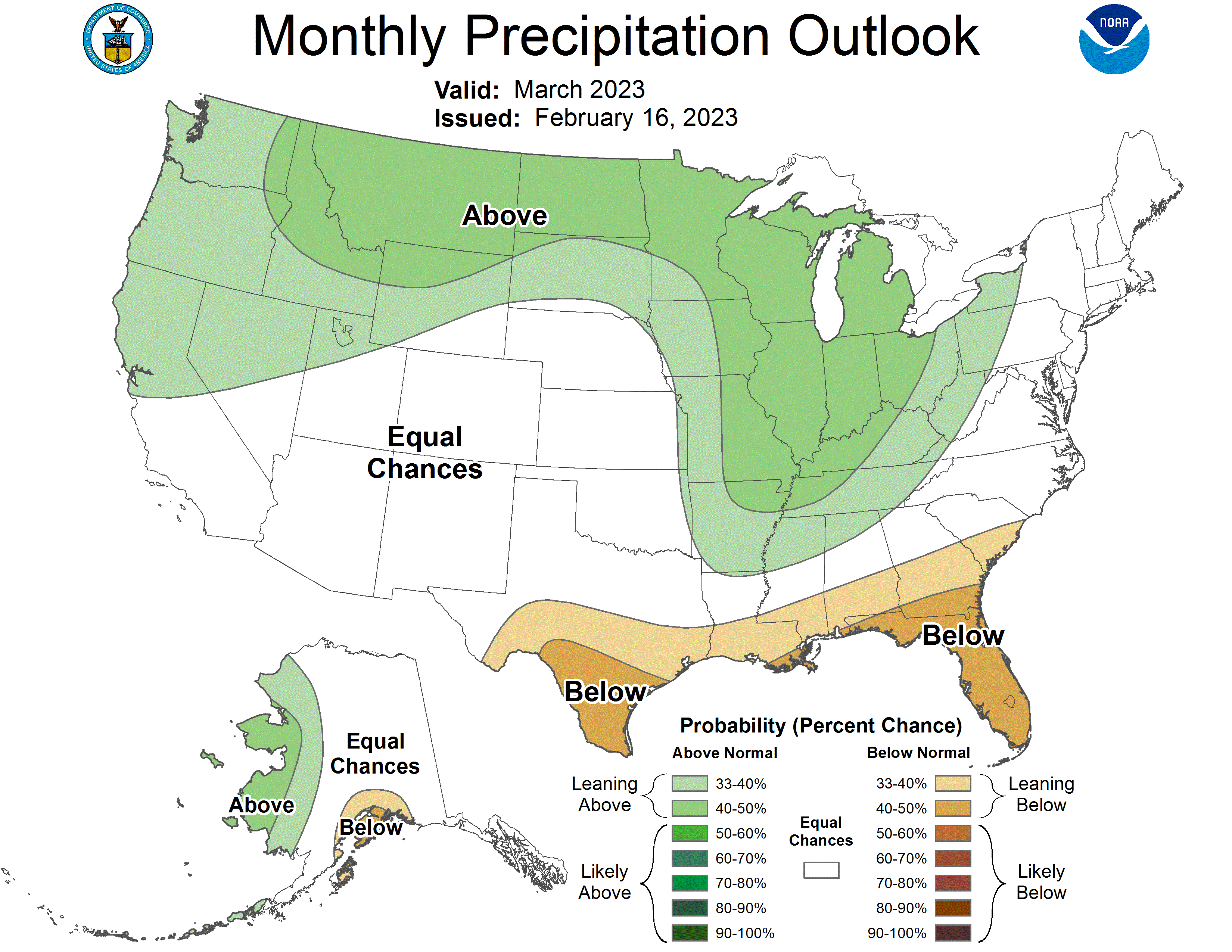 mid-feb precip outlook map