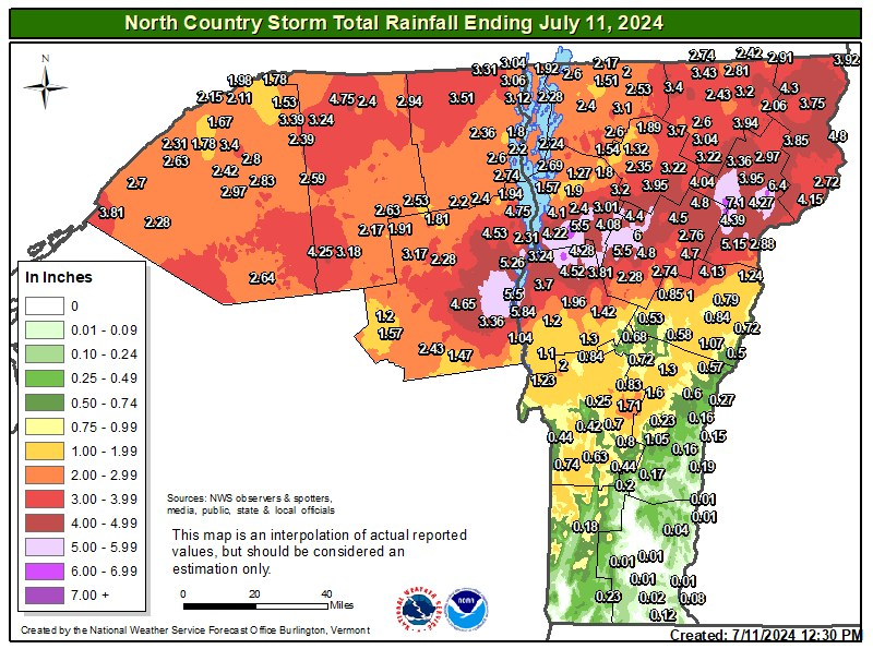 rainfall map