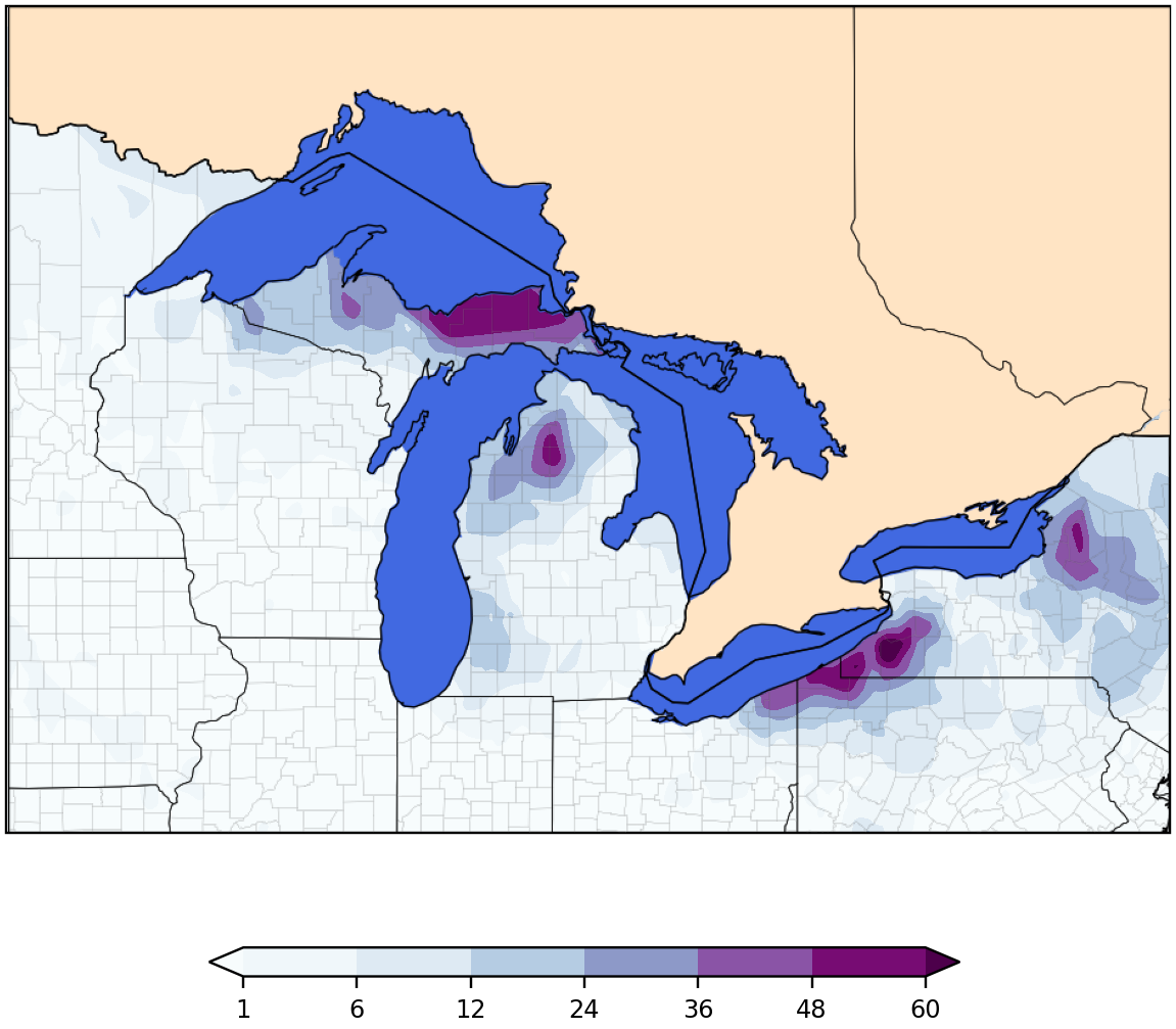 snowfall map