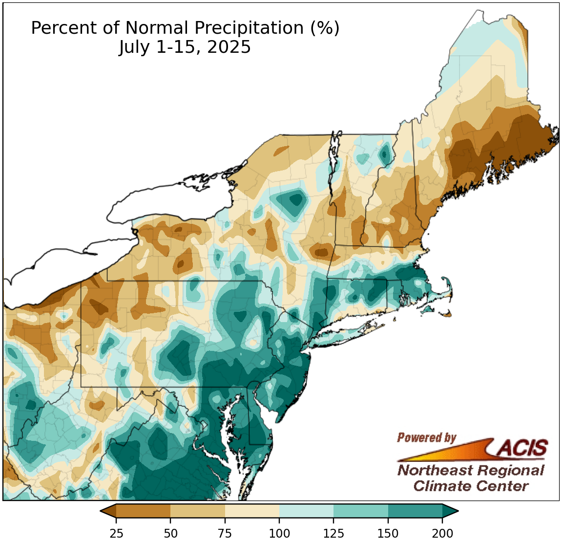 mid-July pdpt map