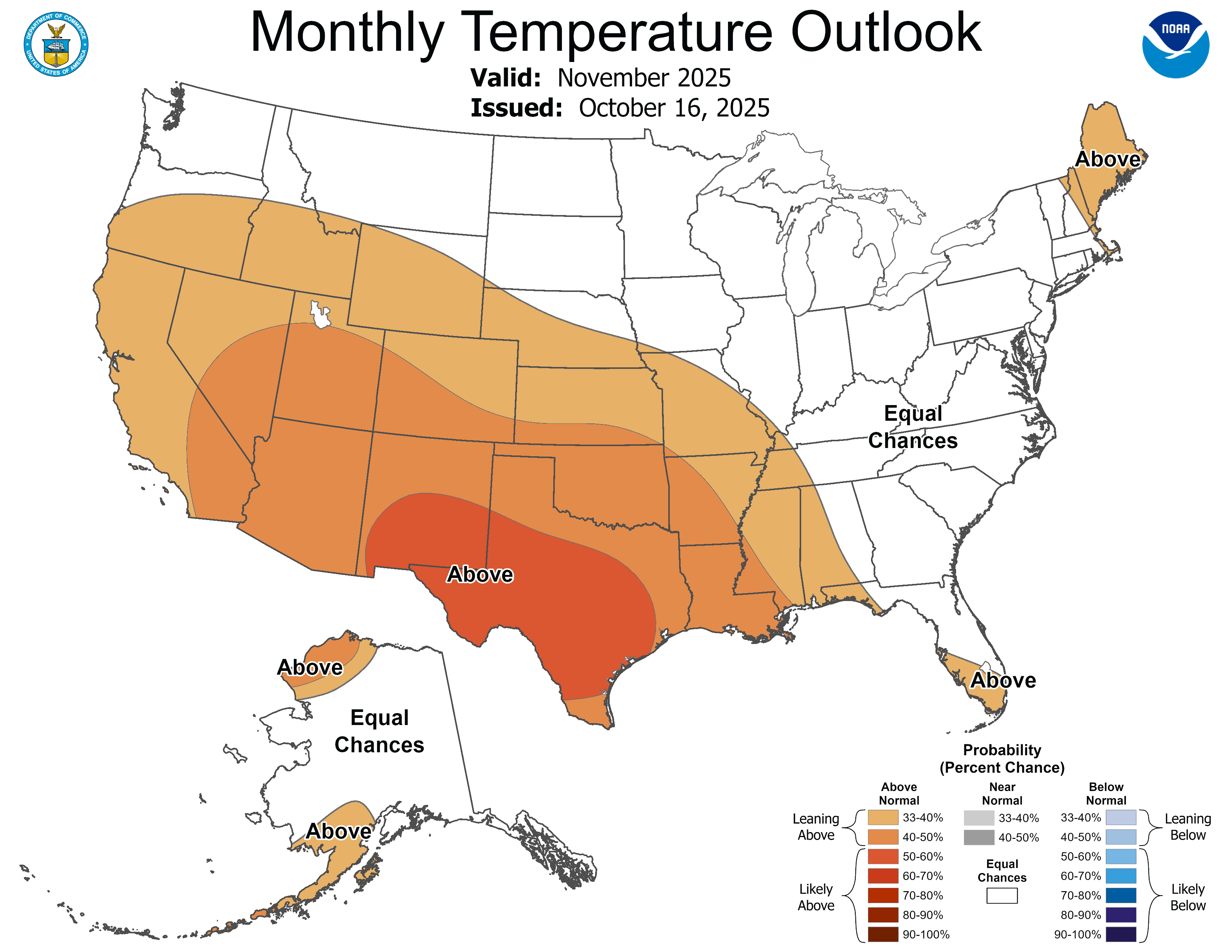 nov temp outlook