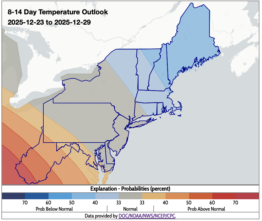 temp outlook map