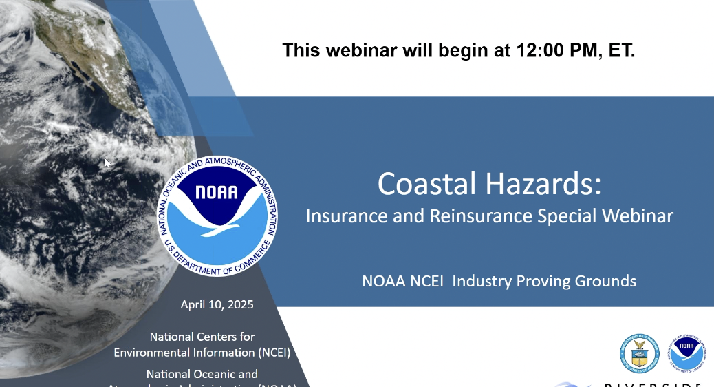 Webinar title slide